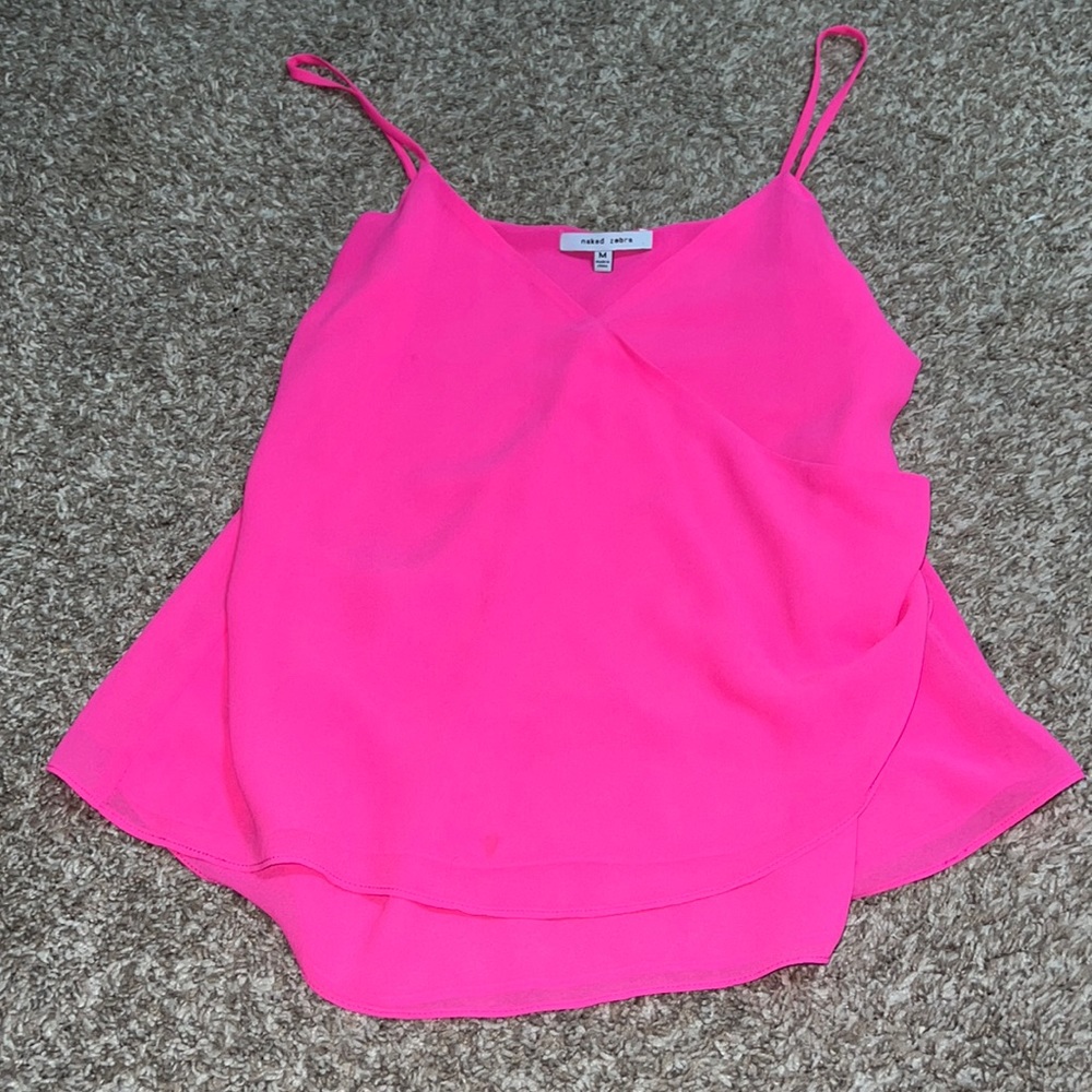 Pink tank top